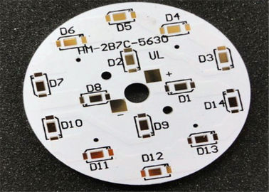LED Spot light Aluminum PCB Board , Pcb Aluminum Board 1oz Cu Thickness Supplier